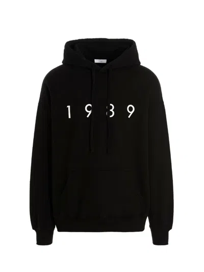 1989 Studio Logo Hoodie In Black