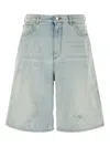 1989 Studio Denim Bermuda Shorts In Blue