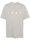 1989 Studio 1989 Logo T-shirt Grey In Grey