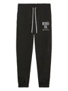 1989 Studio Rodeo Drive Print Track Pants In Black