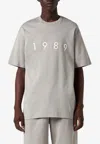 1989 Studio 1989 Logo T-shirt Grey In Gray