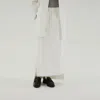 1989 Studio Long Asymmetric Skirt White In White