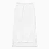 1989 Studio Long Asymmetric Skirt White In White