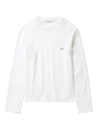 1989 Studio Logo Embroidered Long-sleeved T-shirt In White