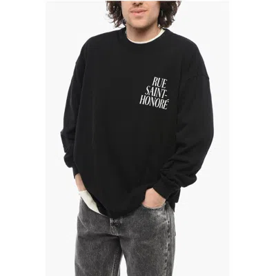1989 Studio Long Sleeved Rue-saint-honore Crew-neck T-shirt