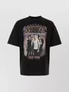1989 Studio Loose Fit Graphic Print T-shirt In Black