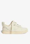 1989 Studio Leather Low Sneakrers With Chunky Desing In Beige