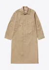 1989 Studio Mackintosh Coat Beige In Neutral