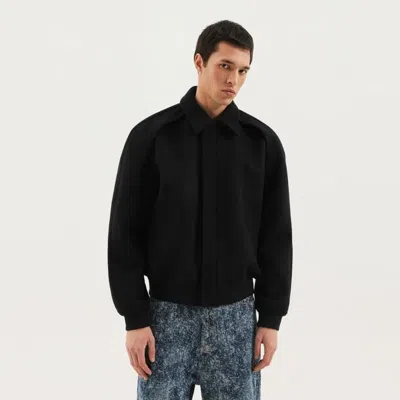 1989 Studio Magic Bomber In Blue Wool