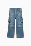 1989 Studio Woman's Denim Cargo Jeans