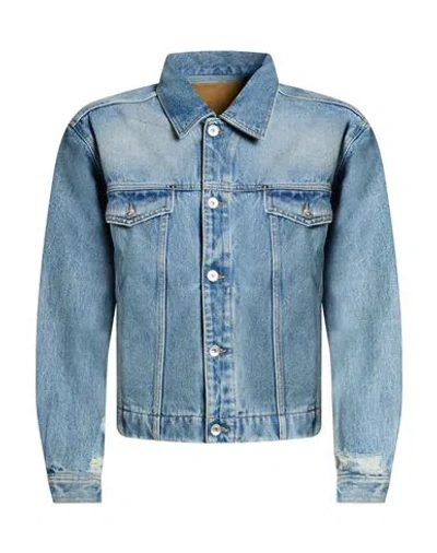 1989 Studio Man Denim Outerwear Blue Size L Cotton