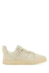 1989 Studio Leather Sneakers Featuring Perforated Detailing In White