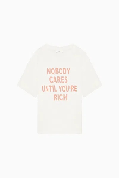 1989 Studio Man's Nobody Cares T-shirt In White