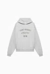 1989 Studio Saint Honore Athletics Distressed Hoodie In Gray