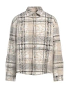 1989 Studio Man Shirt Beige Size 40 Cotton, Wool, Polyamide