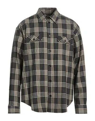 1989 Studio Man Shirt Charcoal Size Xl Cotton In Gray
