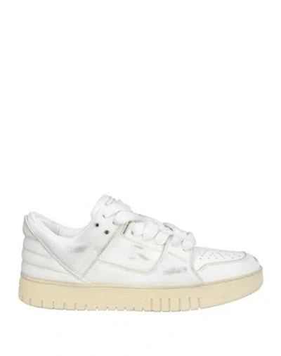 1989 STUDIO 1989 STUDIO MAN SNEAKERS WHITE SIZE 9 LEATHER