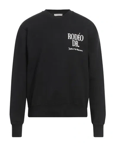 1989 Studio Man Sweatshirt Black Size L Cotton, Elastane