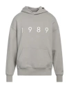 1989 Studio Man Sweatshirt Light Grey Size Xxl Cotton In Grey