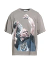 1989 Studio Man T-shirt Grey Size L Cotton In Gray
