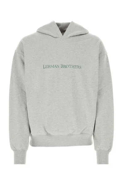 1989 Studio Melange Grey Cotton Sweatshirt In Gray