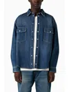 1989 Studio Shirt With Chest Pockets And Embroidered Detail In Light Blue