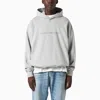 1989 Studio Cotton Lehman Brothers Hoodie With 2-pockets In Gray