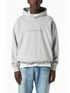 1989 Studio Cotton Lehman Brothers Hoodie With 2-pockets In Grey