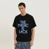1989 Studio Crew Neck Graphic Print Short Sleeves T-shirt In Black