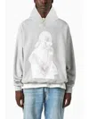 1989 Studio Slime Graphic Print Hoodie In Grey