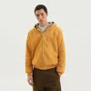 1989 Studio Suede Hoodie With Hood And Pockets In Yellow