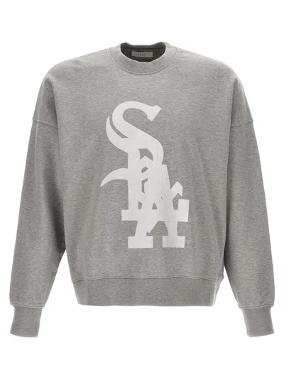 1989 Studio Midwest Relaxed Sweatshirt Oatmeal Grey