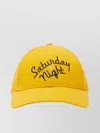 1989 Studio Night Baseball Cap Curved Brim Embroidered Text In Yellow