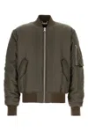 1989 Studio Short Nylon Bomber Jacket In Brown