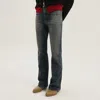 1989 Studio Belt Loops Aged Denim Trousers In Blue