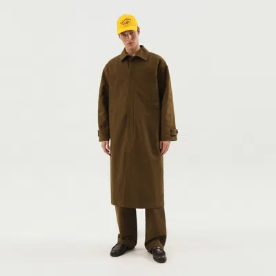1989 Studio Olive Green Mackintosh Coat