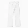1989 Studio Straight Leg Denim Trousers With Five Pockets In White
