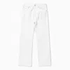 1989 Studio Straight Leg Denim Trousers With Five Pockets In White