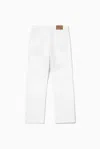 1989 Studio Straight Leg Denim Trousers With Five Pockets In White