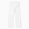 1989 Studio Straight Leg Denim Trousers With Five Pockets In White