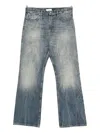 1989 Studio Osaka Faded Jeans In Blue