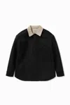 1989 Studio Overshirt Button Up In Black