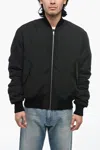 1989 Studio Nylon Bomber Jacket In Black