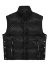 1989 Studio Embroidered 1989 Puffer Jacket In Black