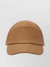 1989 Studio Panelled Curved Brim Cap In Brown
