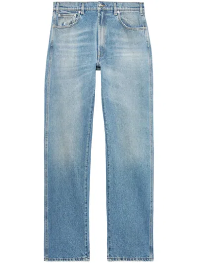 1989 Studio Panelled Straight-leg Jeans In Blue