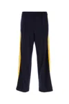 1989 Studio Dark Blue Wool Blend Joggers In Blue