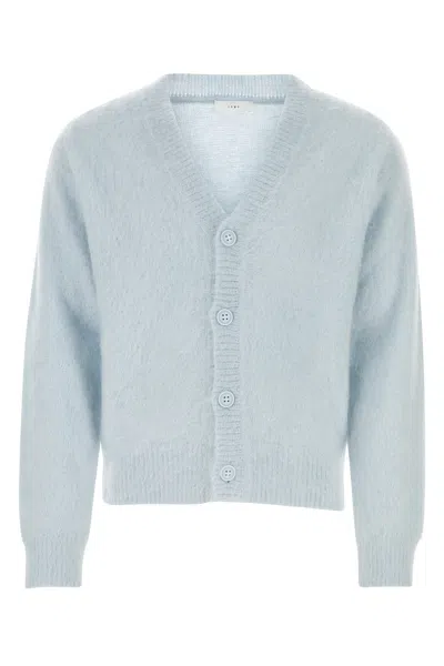 1989 STUDIO PASTEL LIGHT BLUE MOHAIR BLEND CARDIGAN