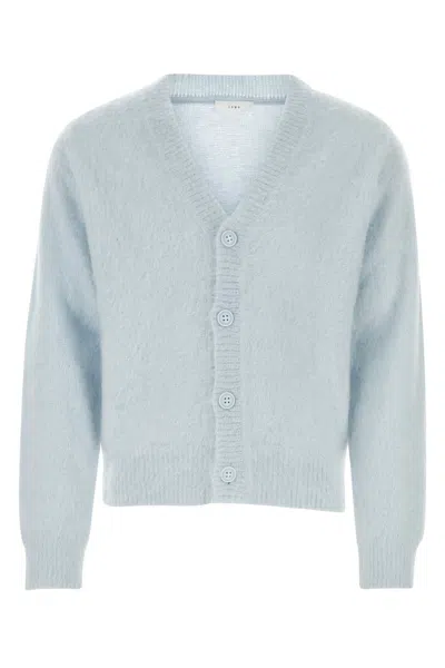 1989 Studio Pastel Light Blue Mohair Blend Cardigan