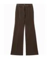 1989 Studio Flared Pinstripe Pattern Pants Striped In Brown